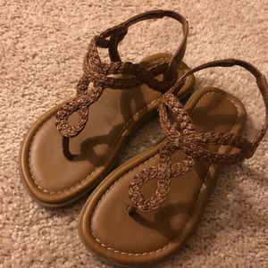 Toddler sandals size 9